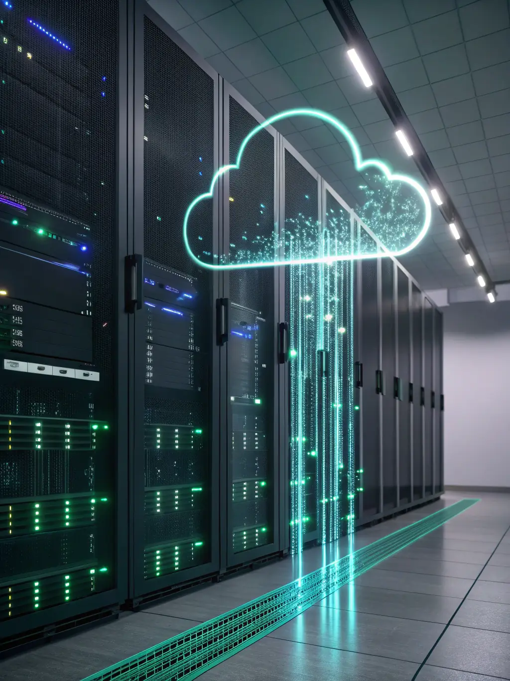 A graphic illustrating data flowing seamlessly between different business systems, highlighting the benefits of integrated automation solutions.